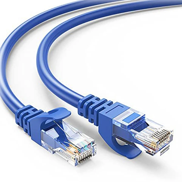 کابل شبکه CAT6 به طول 30 سانتی متر